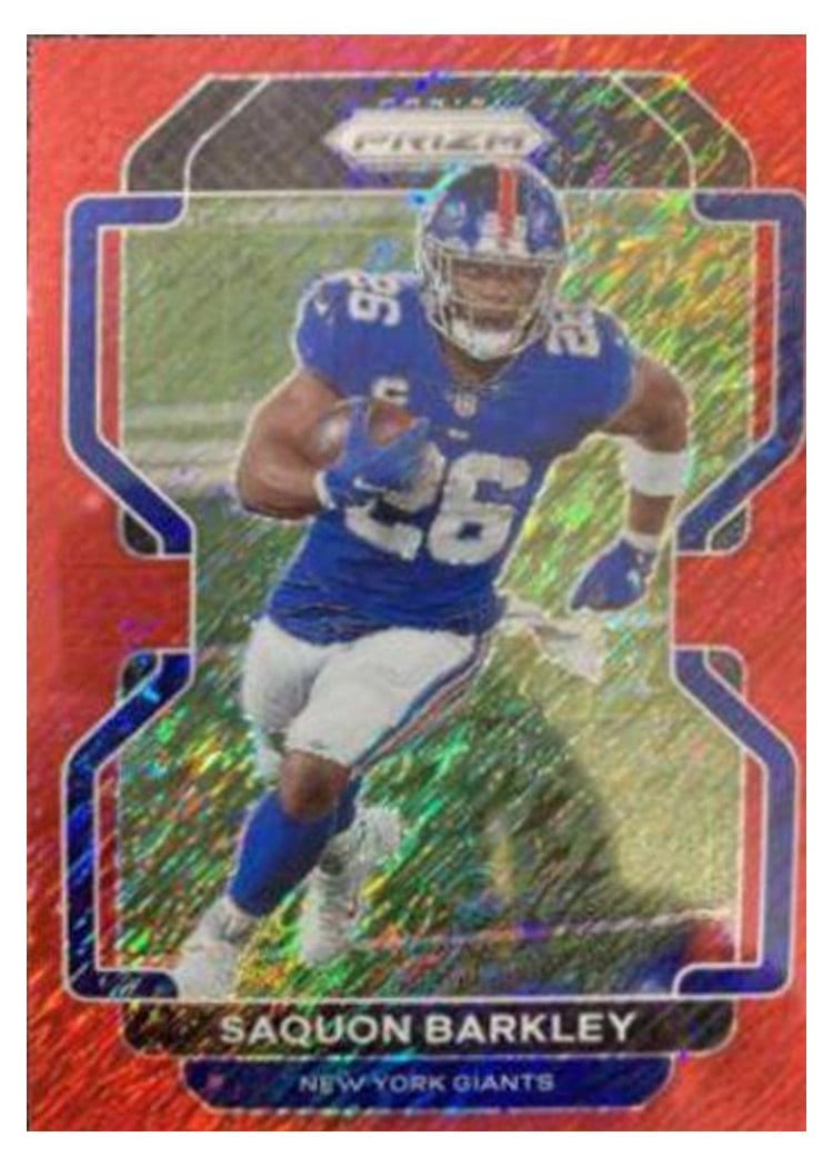 2021 Panini Prizm Base Set Saquon Barkley #232 card