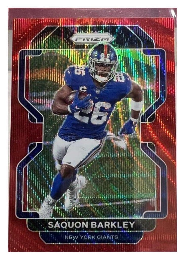 2021 Panini Prizm Base Set Saquon Barkley #232 card