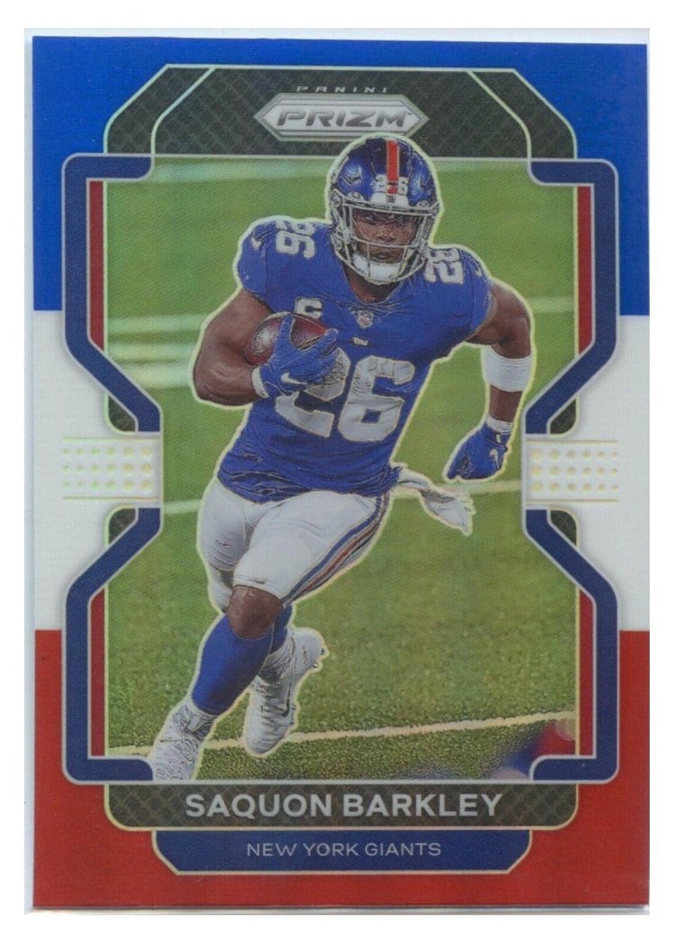 2021 Panini Prizm Base Set Saquon Barkley #232 card