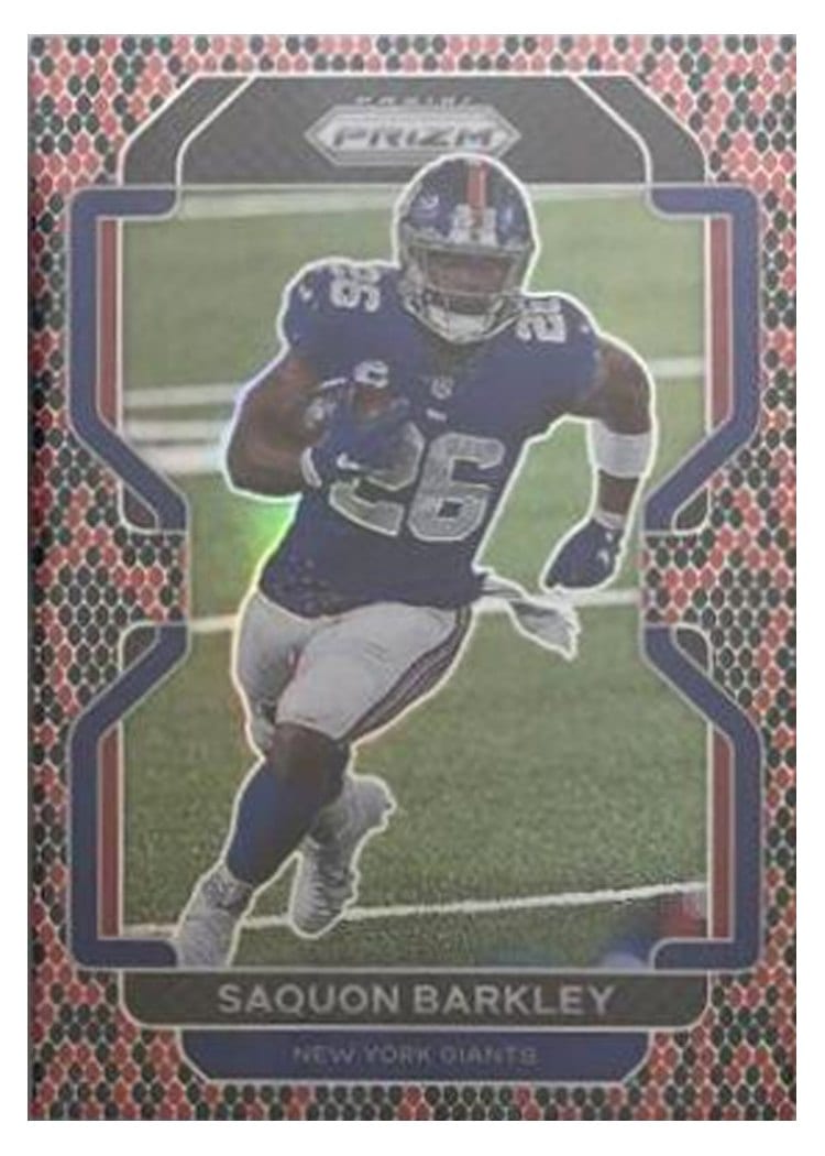 2021 Panini Prizm Base Set Saquon Barkley #232 card