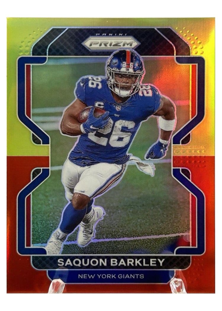 2021 Panini Prizm Base Set Saquon Barkley #232 card
