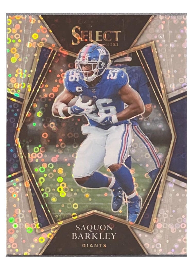 2021 Panini Select Base Set Saquon Barkley #126 card