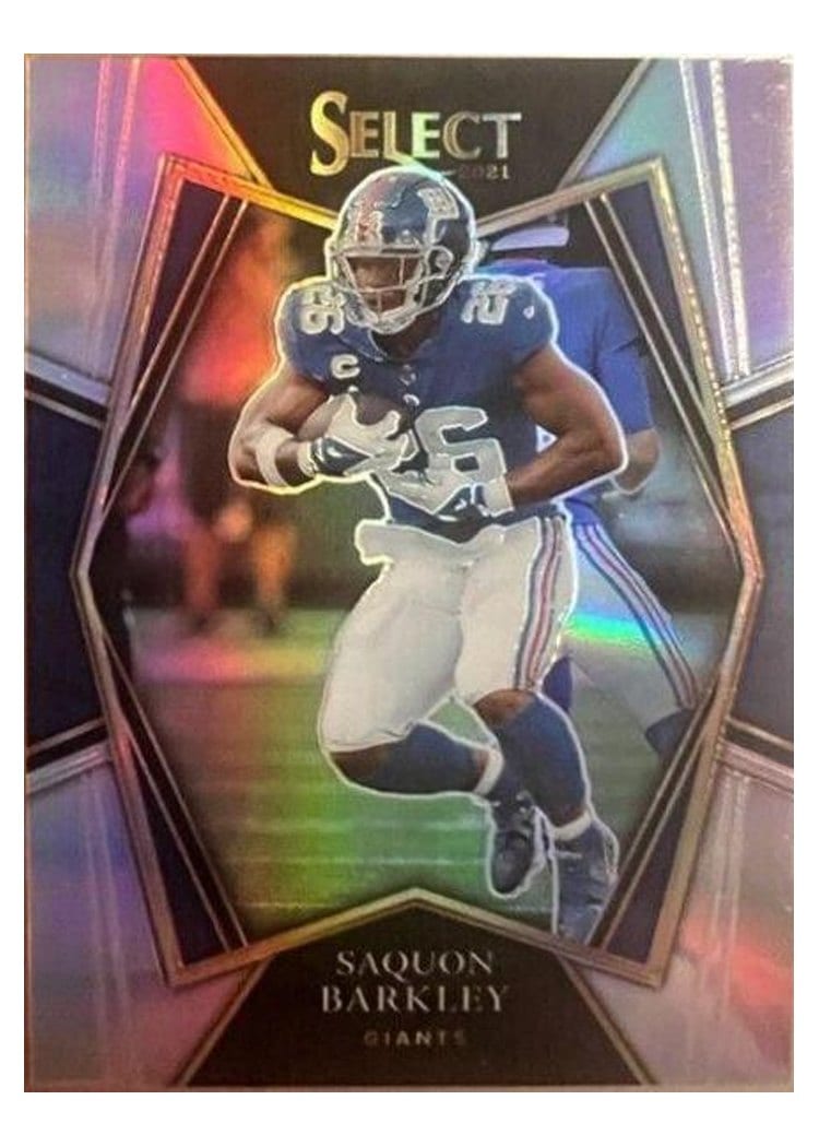 2021 Panini Select Base Set Saquon Barkley Silver #126 card