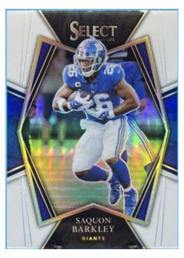 2021 Panini Select Base Set Saquon Barkley #126 card