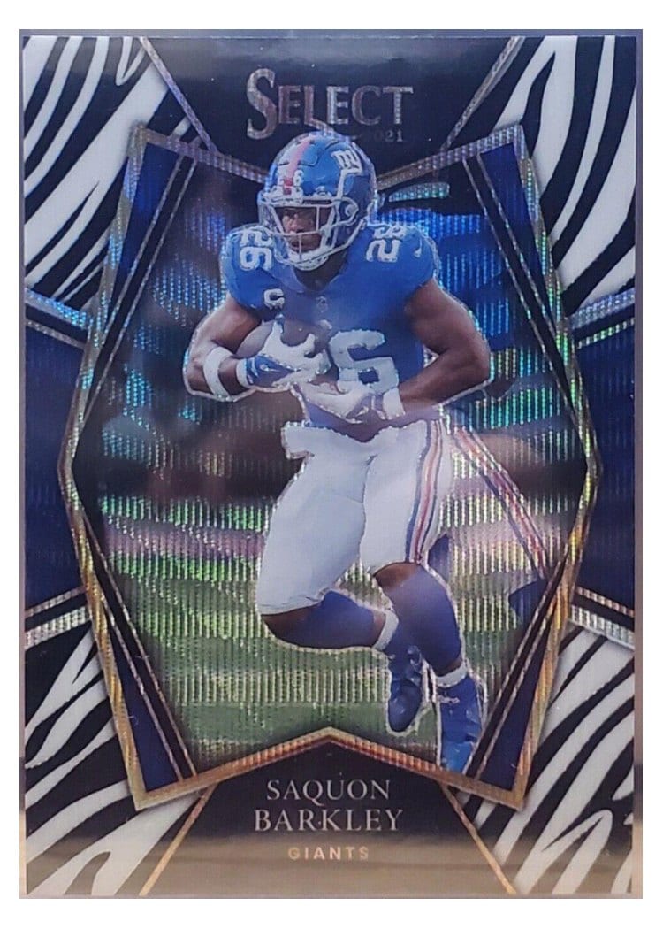 2021 Panini Select Base Set Saquon Barkley #126 card