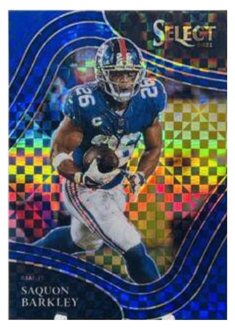 2021 Panini Select Base Set Saquon Barkley #326 card
