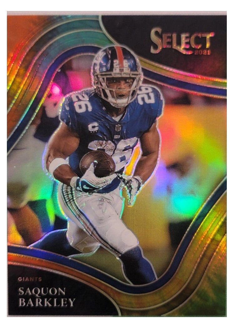 2021 Panini Select Base Set Saquon Barkley #326 card