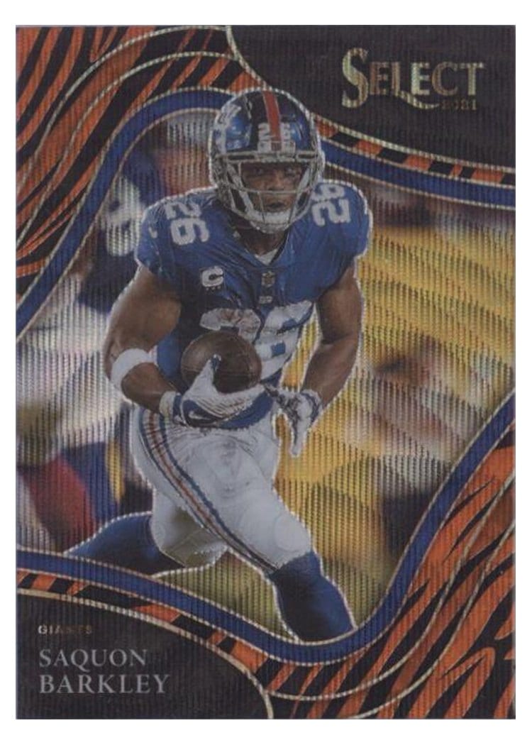 2021 Panini Select Base Set Saquon Barkley #326 card