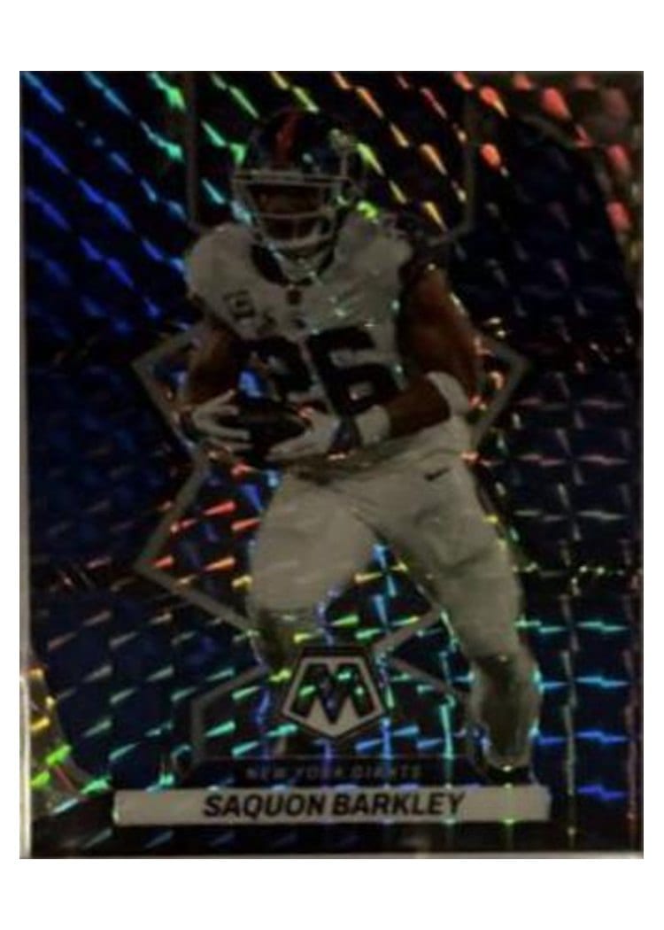 2022 Panini Mosaic Base Set Saquon Barkley #146 card