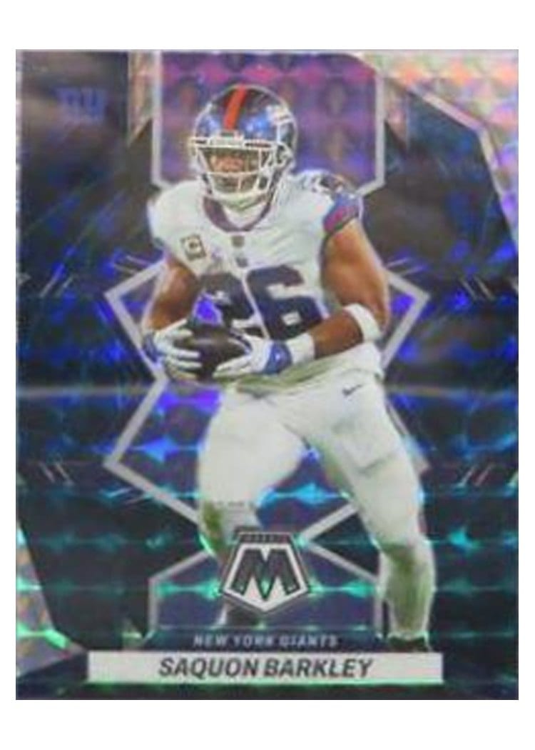 2022 Panini Mosaic Base Set Saquon Barkley Genesis #146 card