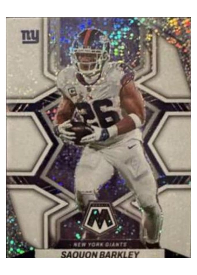 2022 Panini Mosaic Base Set Saquon Barkley #146 card