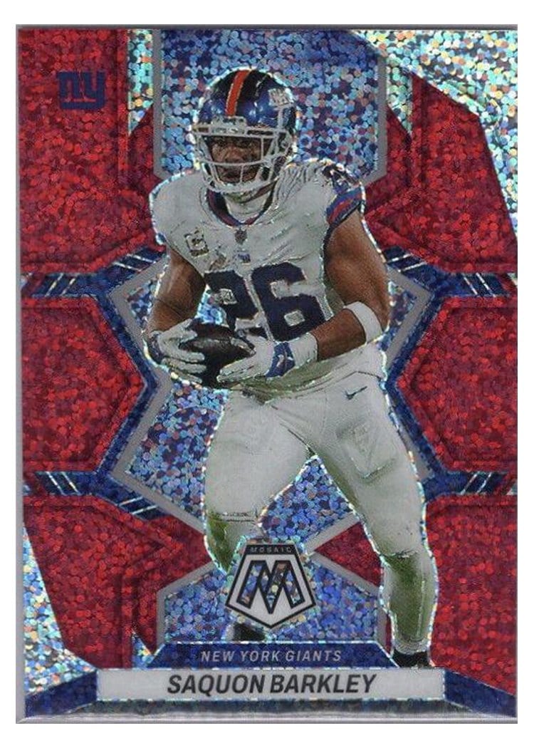 2022 Panini Mosaic Base Set Saquon Barkley #146 card