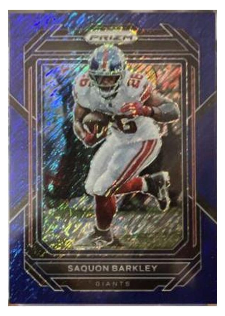 2022 Panini Prizm Base Set Saquon Barkley #218 card