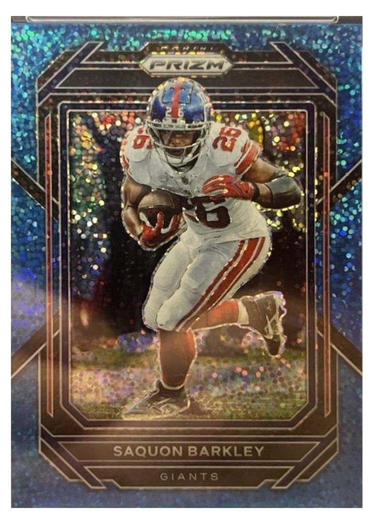2022 Panini Prizm Base Set Saquon Barkley #218 card