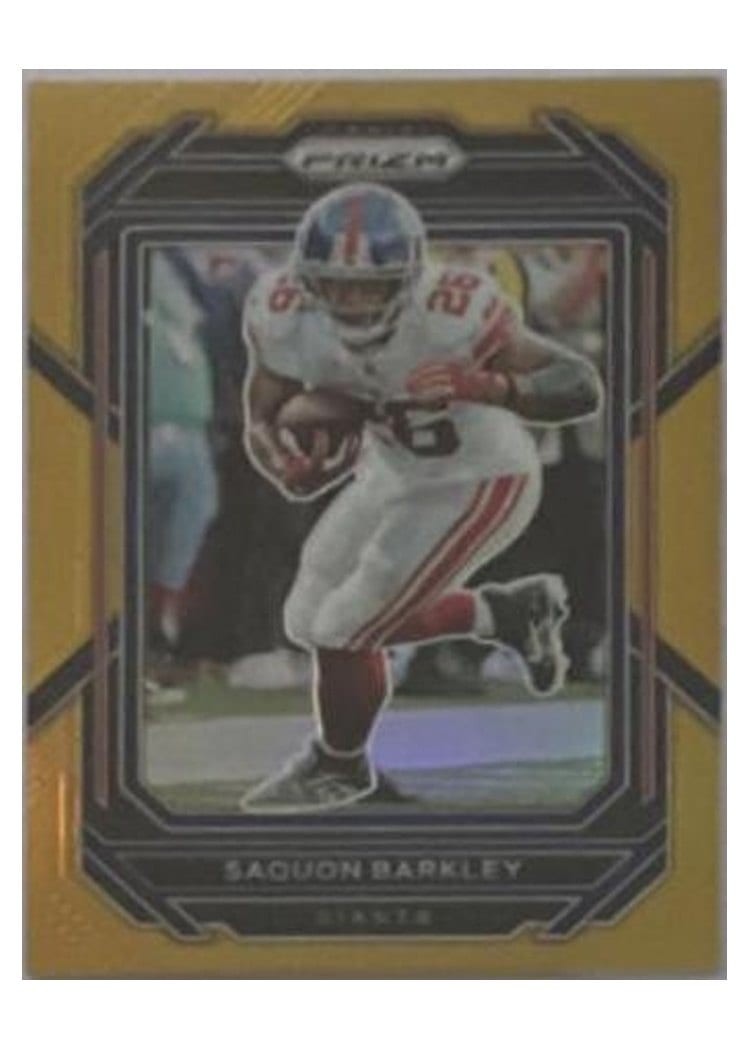 2022 Panini Prizm Base Set Saquon Barkley #218 card