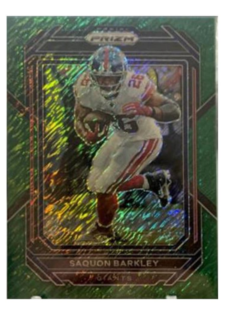 2022 Panini Prizm Base Set Saquon Barkley #218 card