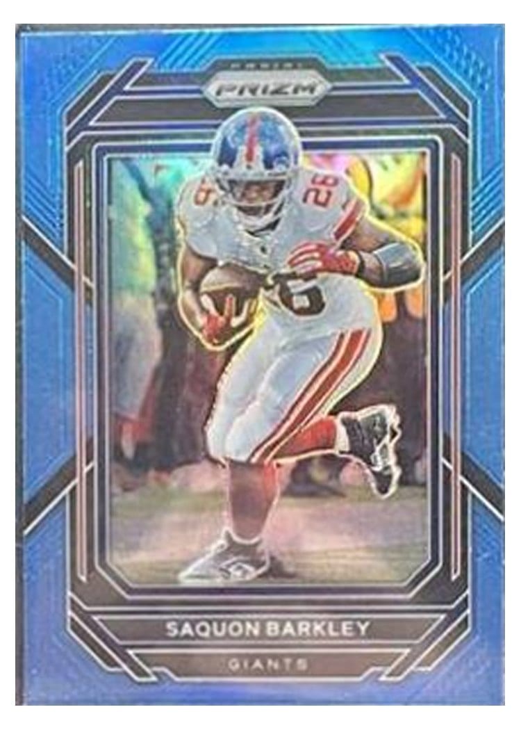 2022 Panini Prizm Base Set Saquon Barkley #218 card
