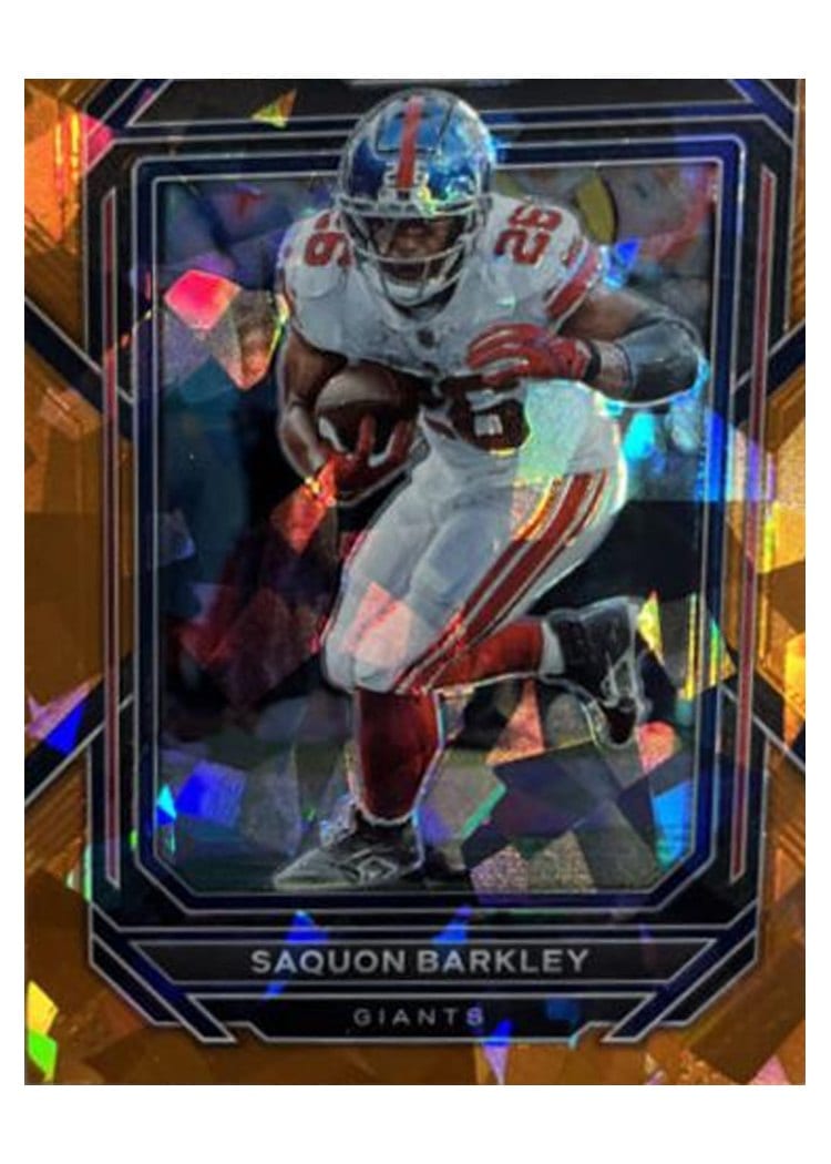 2022 Panini Prizm Base Set Saquon Barkley #218 card
