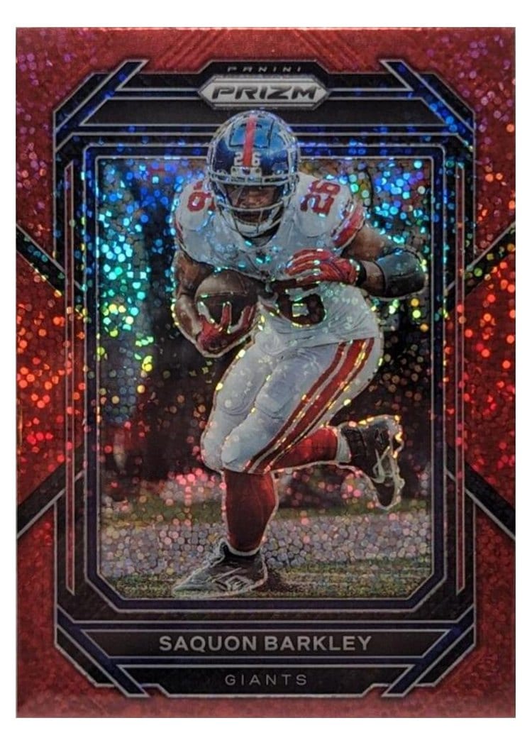 2022 Panini Prizm Base Set Saquon Barkley #218 card