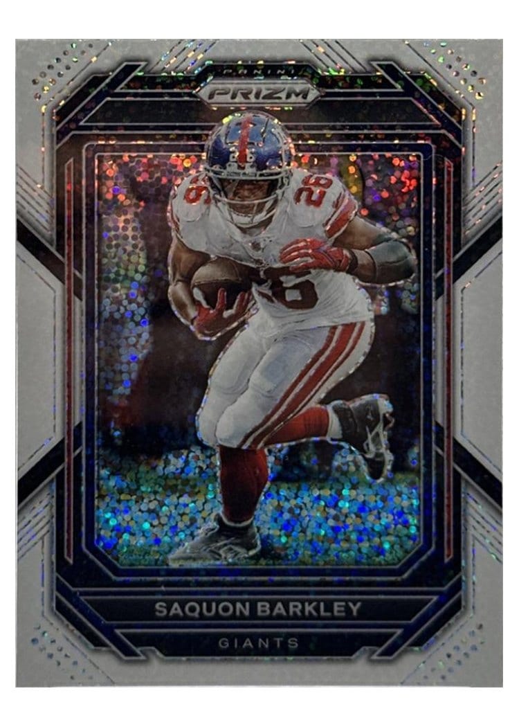 2022 Panini Prizm Base Set Saquon Barkley #218 card