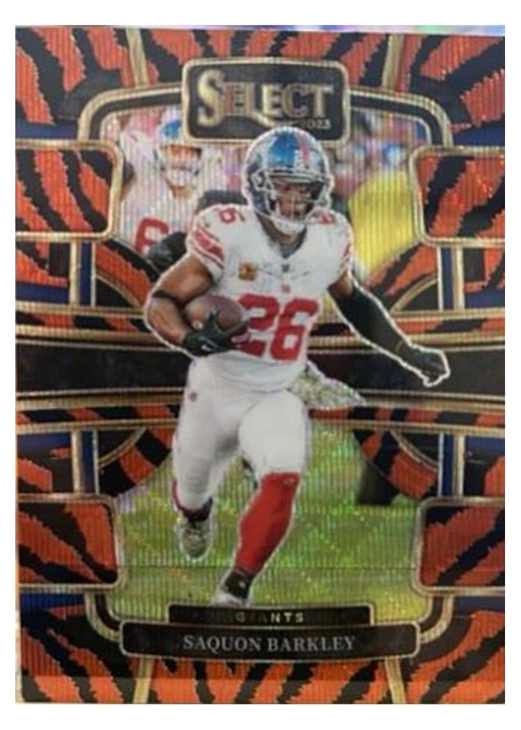 2023 Panini Select Saquon Barkley #75 card