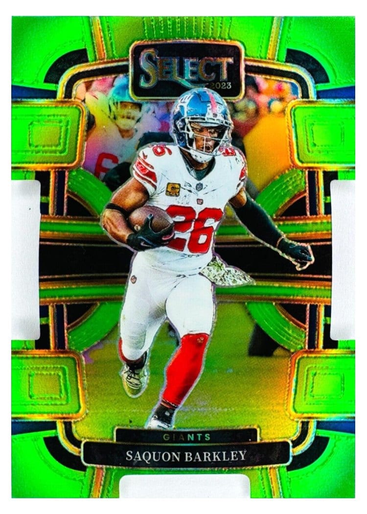 2023 Panini Select Saquon Barkley #75 card