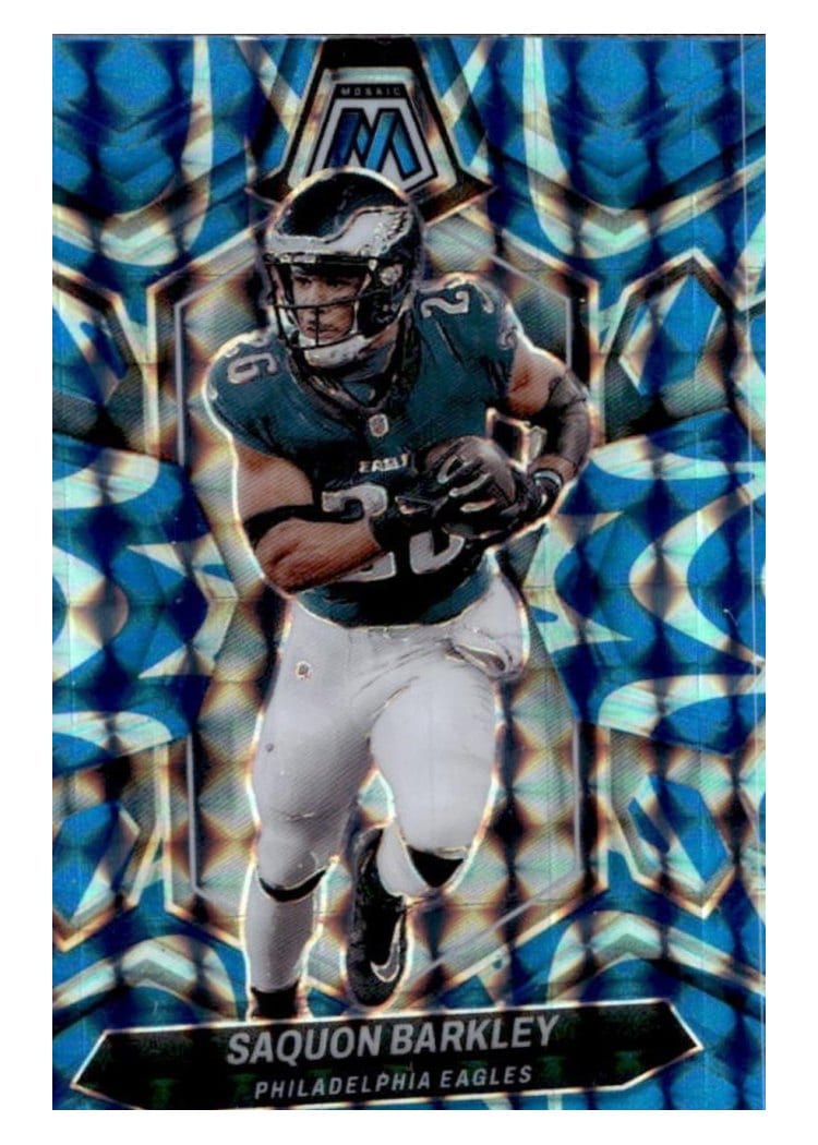 2024 Panini Mosaic Base Set Saquon Barkley #177 card