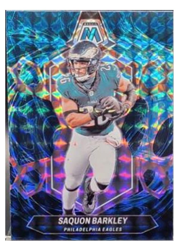 2024 Panini Mosaic Base Set Saquon Barkley #177 card