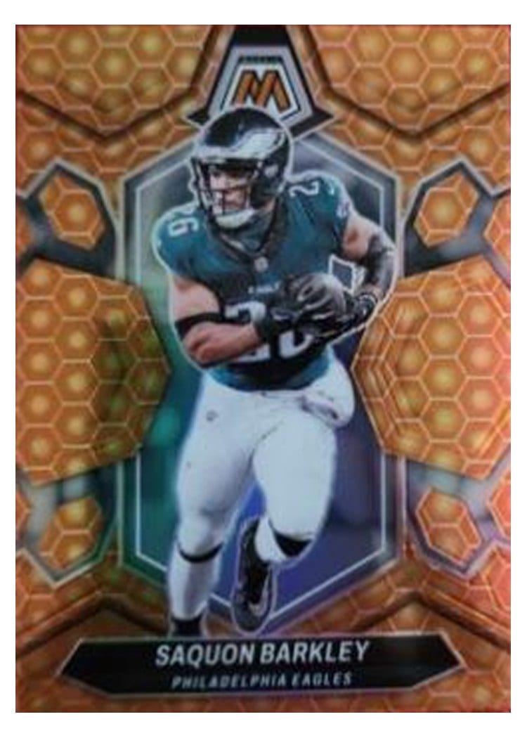 2024 Panini Mosaic Base Set Saquon Barkley #177 card