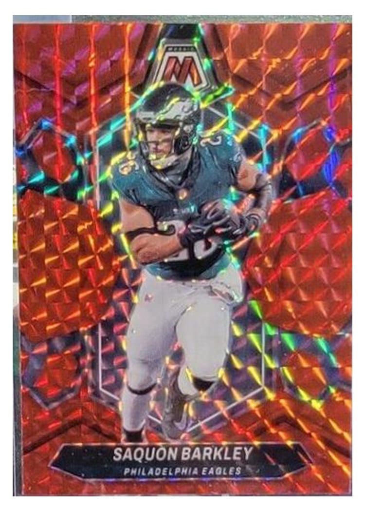 2024 Panini Mosaic Base Set Saquon Barkley #177 card