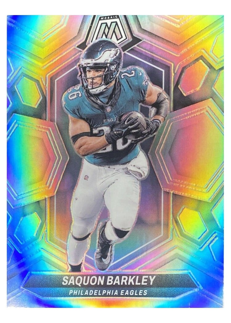2024 Panini Mosaic Base Set Saquon Barkley #177 card