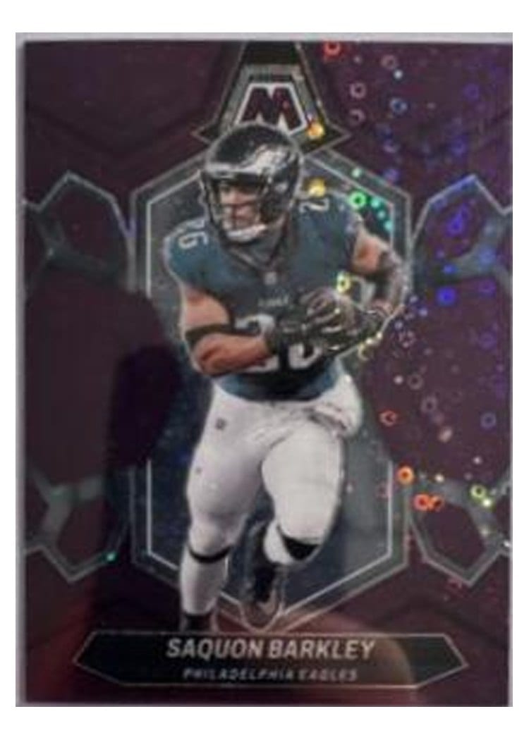 2024 Panini Mosaic Base Set Saquon Barkley #177 card