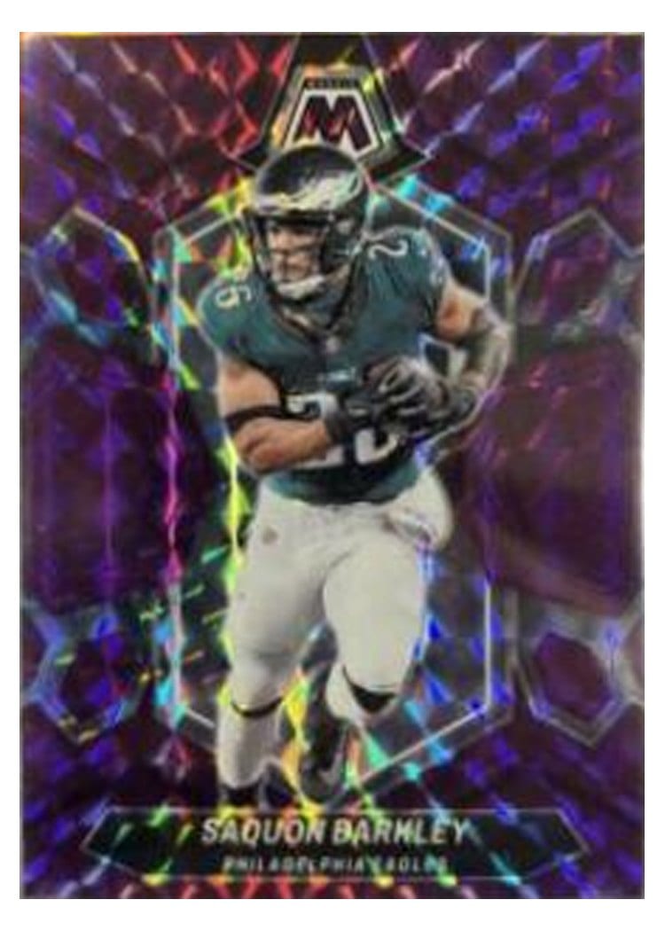 2024 Panini Mosaic Base Set Saquon Barkley #177 card