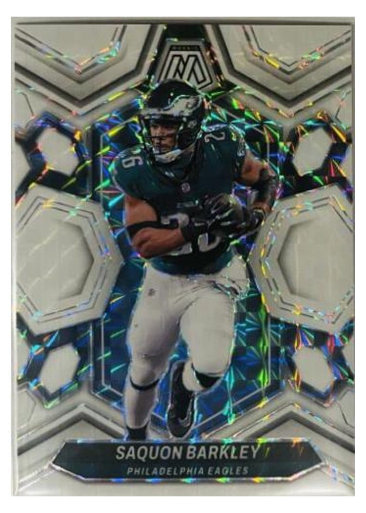 2024 Panini Mosaic Base Set Saquon Barkley #177 card