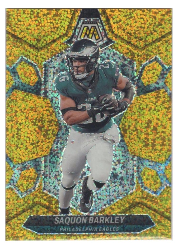 2024 Panini Mosaic Base Set Saquon Barkley #177 card