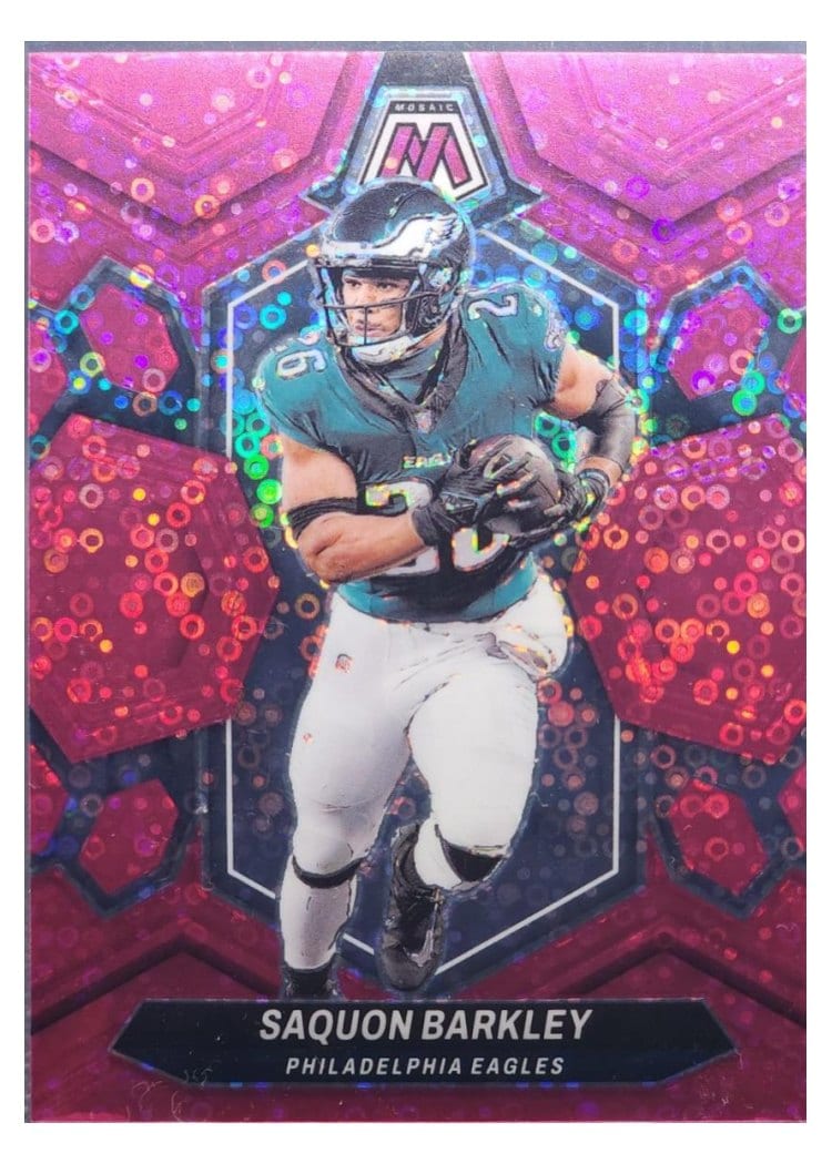 2024 Panini Mosaic Base Set Saquon Barkley #177 card