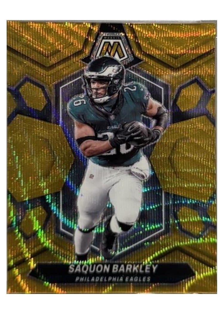 2024 Panini Mosaic Base Set Saquon Barkley #177 card