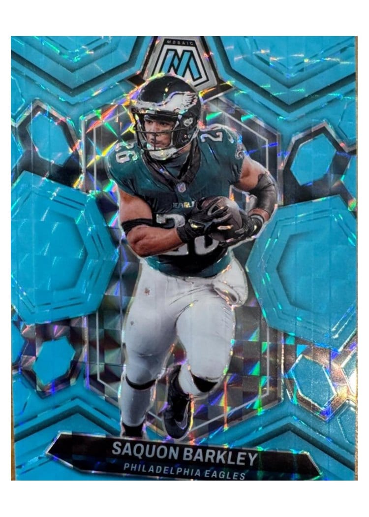 2024 Panini Mosaic Base Set Saquon Barkley #177 card