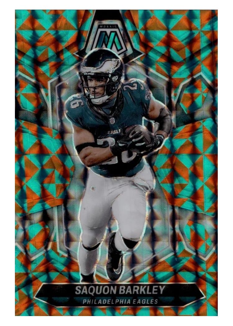 2024 Panini Mosaic Base Set Saquon Barkley #177 card