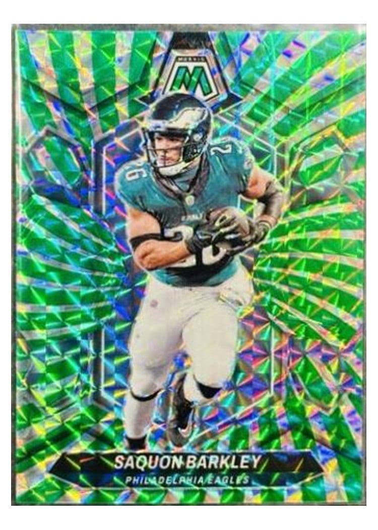 2024 Panini Mosaic Base Set Saquon Barkley #177 card