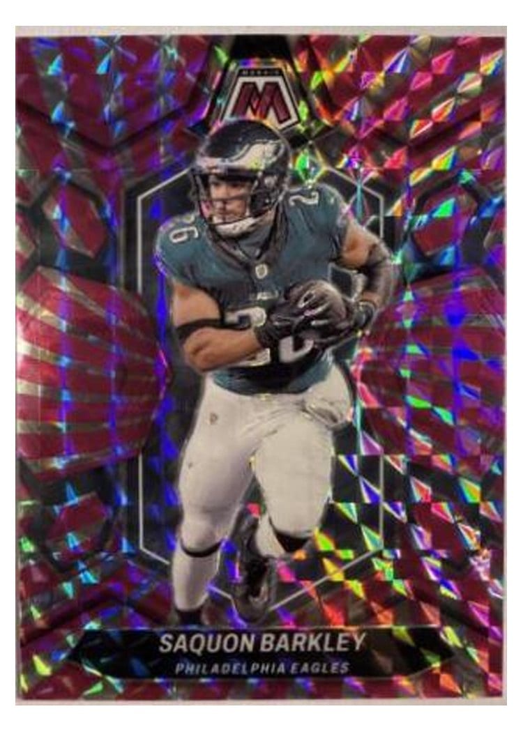 2024 Panini Mosaic Base Set Saquon Barkley #177 card