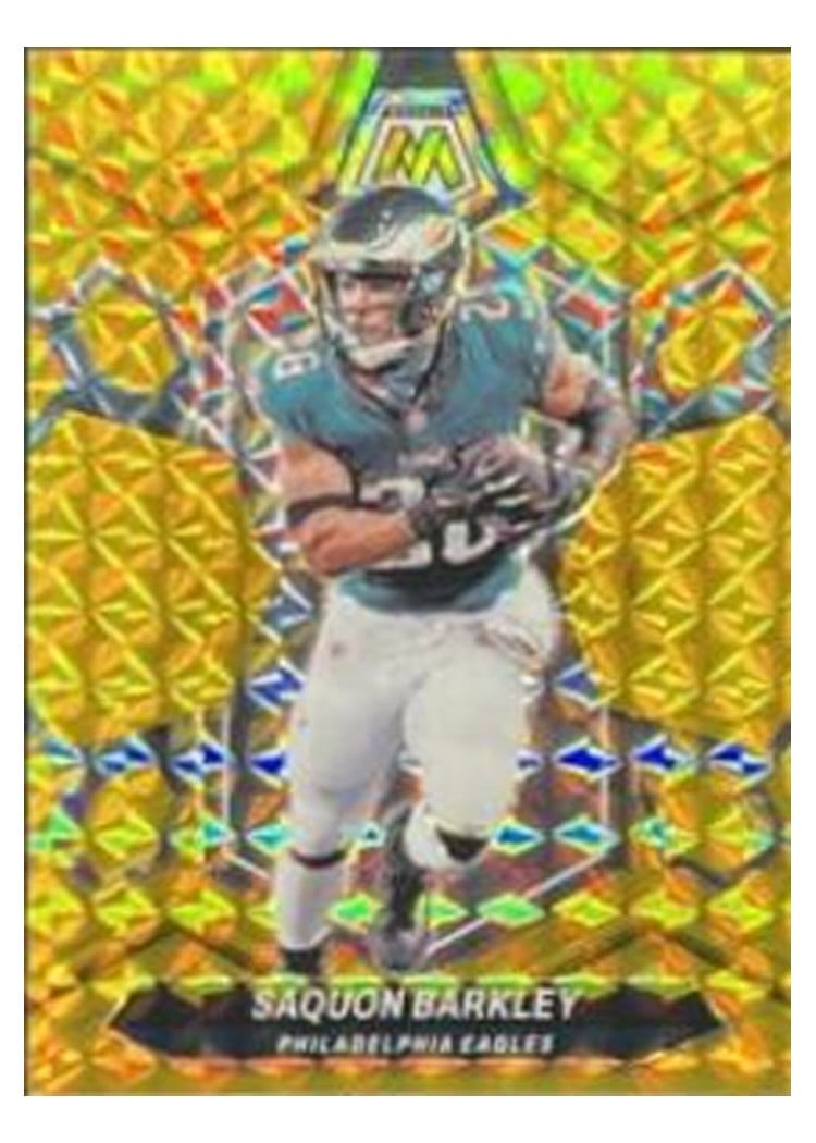 2024 Panini Mosaic Base Set Saquon Barkley #177 card
