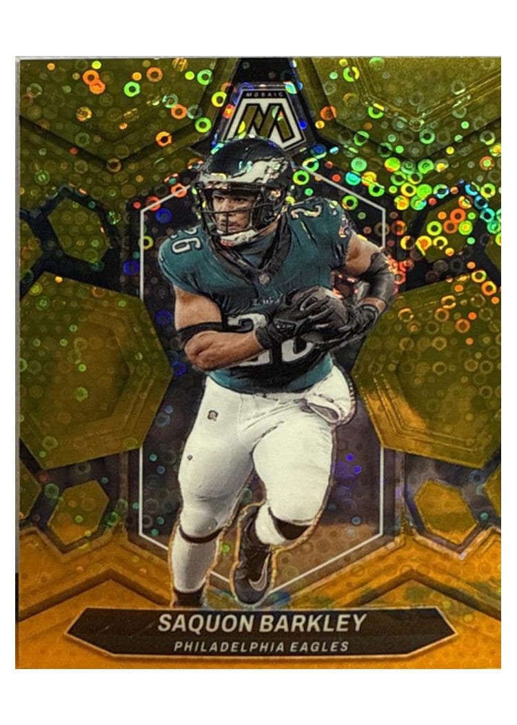 2024 Panini Mosaic Base Set Saquon Barkley #177 card