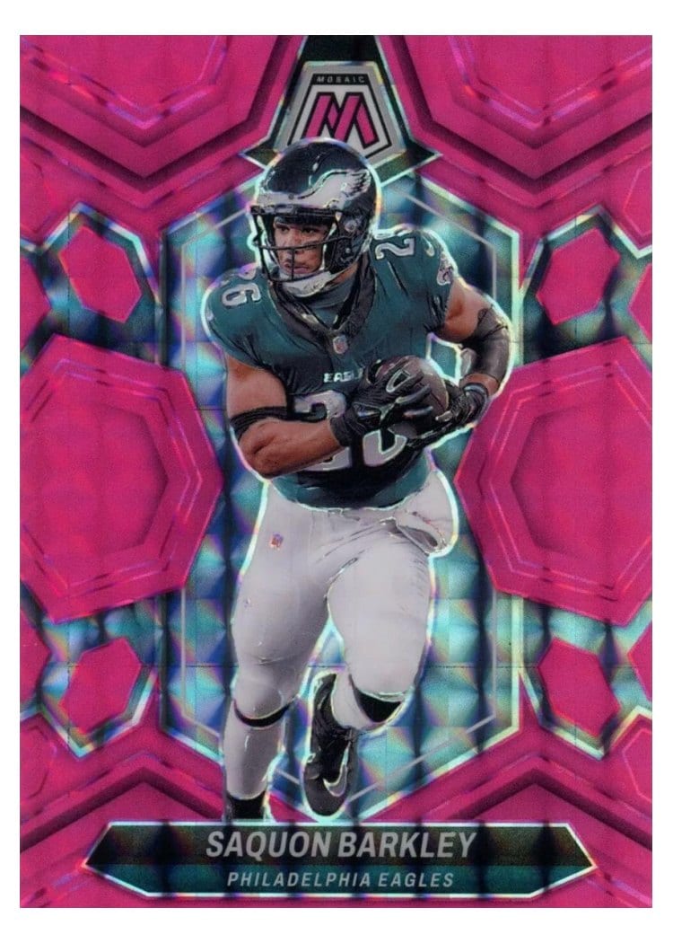 2024 Panini Mosaic Base Set Saquon Barkley #177 card