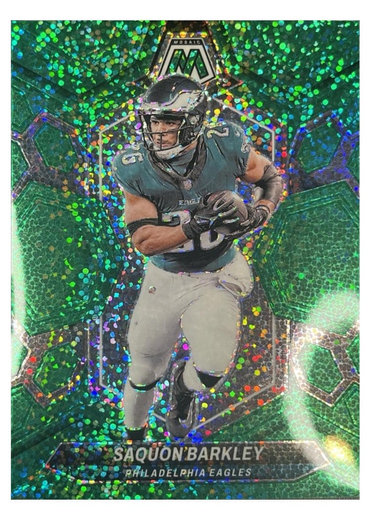2024 Panini Mosaic Base Set Saquon Barkley #177 card