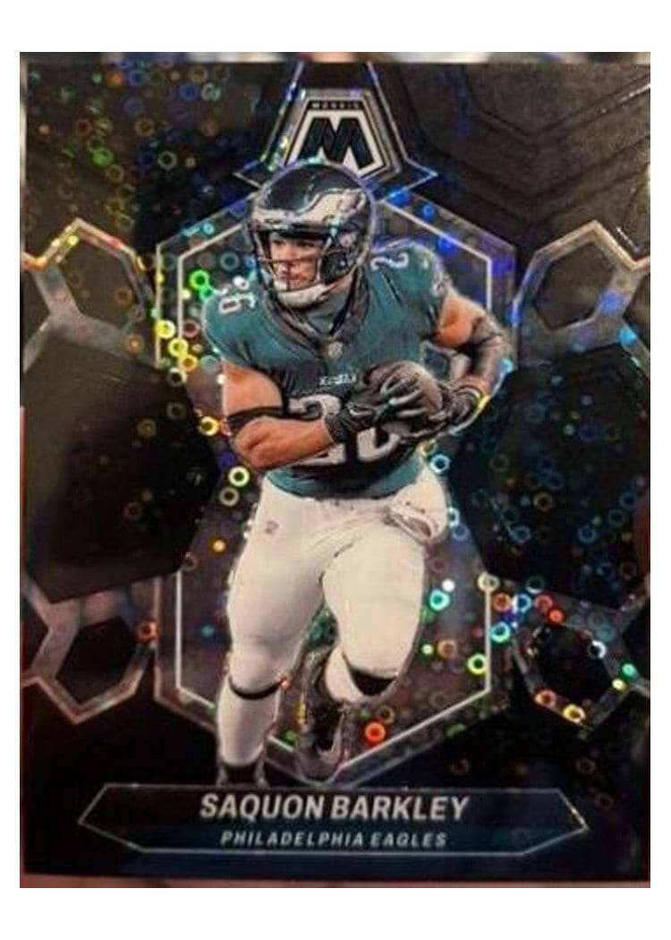 2024 Panini Mosaic Base Set Saquon Barkley #177 card