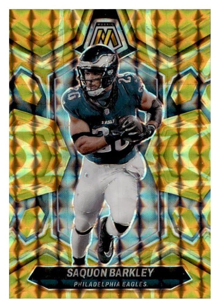 2024 Panini Mosaic Base Set Saquon Barkley #177 card