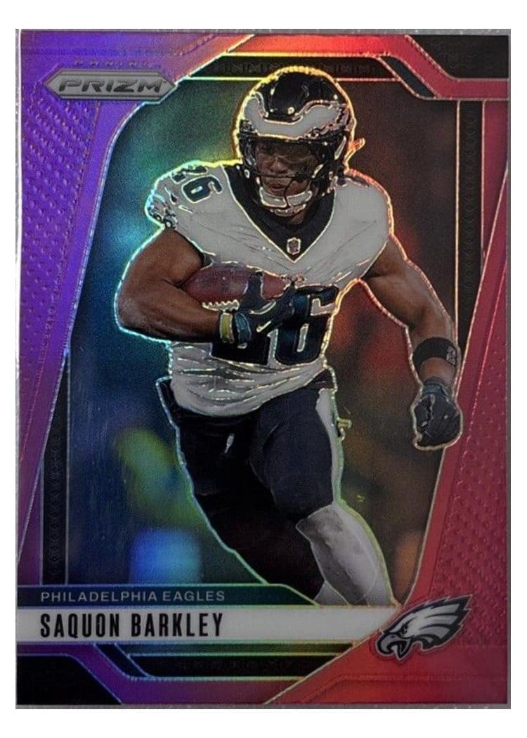 2024 Panini Prizm Base Set Saquon Barkley #232 card