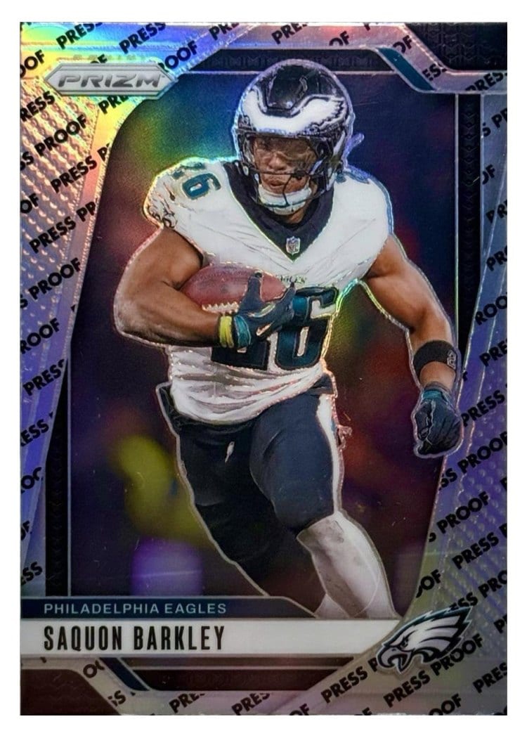 2024 Panini Prizm Base Set Saquon Barkley #232 card