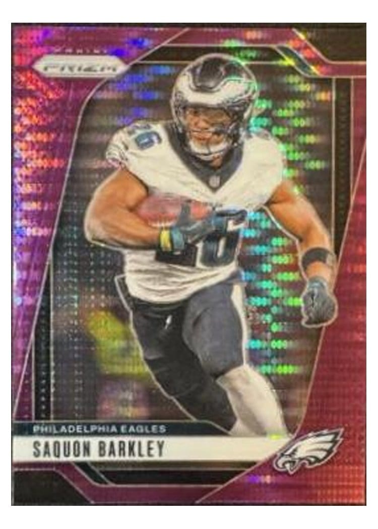 2024 Panini Prizm Base Set Saquon Barkley #232 card